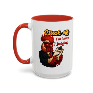 Funny Cluck Off Coffee Mug - Perfect for Chicken Lovers, Gag Gifts, Office Humor, and Birthdays