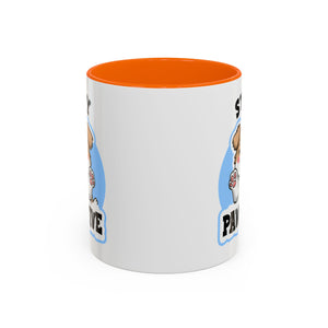 Cute Stay Pawsitive Coffee Mug - Perfect Gift for Dog Lovers mental health