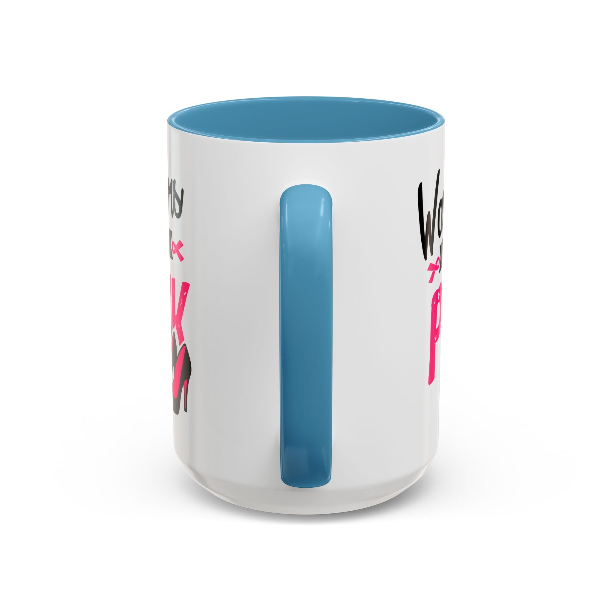 Breast Cancer Awareness Coffee Mug, Inspirational Gift, Warrior Mug, Pink Ribbon Awareness, Supportive Beverage Cup