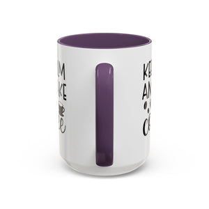 Keep Calm Coffee Mug - Fun Gift for Coffee Lovers, Kitchen Decor, Motivational Drinkware, Homebrew Enthusiast, Daily Motivation
