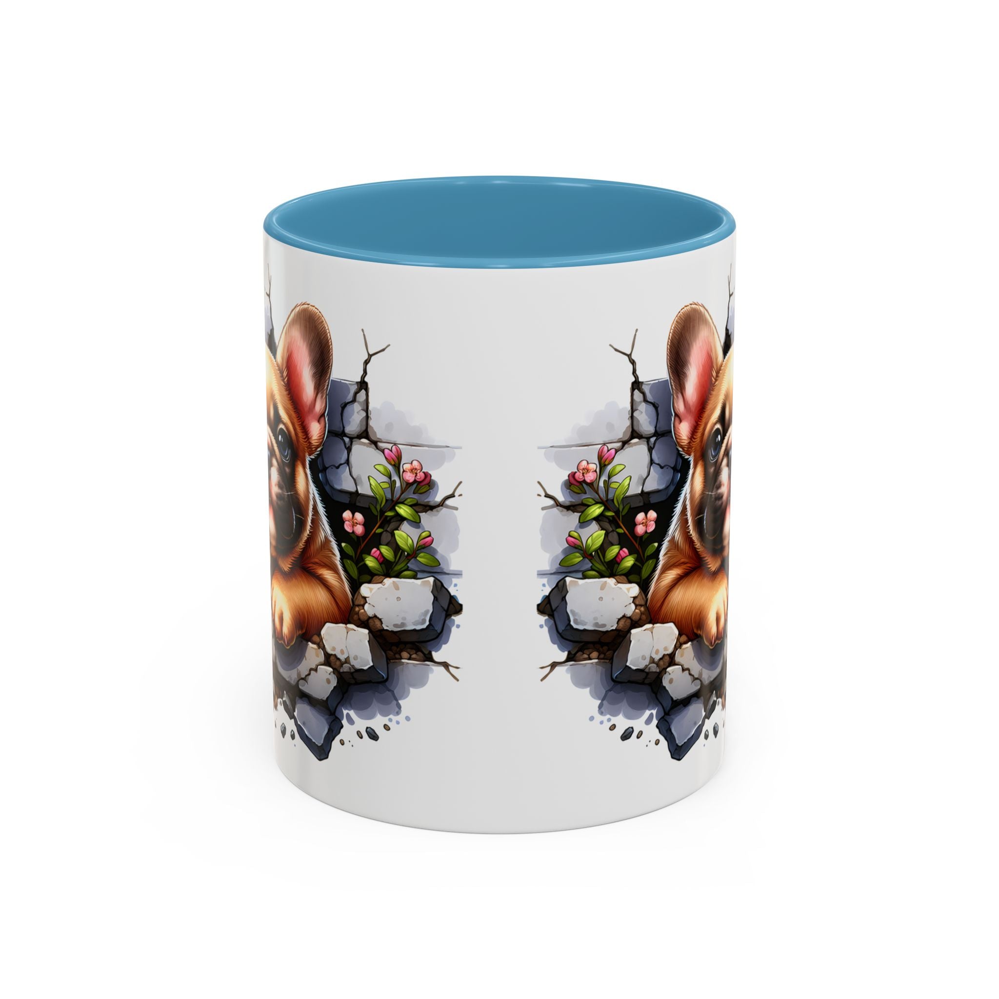 Charming Dog-Themed Coffee Mug, Perfect for Pet Lovers, Gift for Dog Owners, Cute French Bulldog Art, Ideal for Birthdays and Holidays