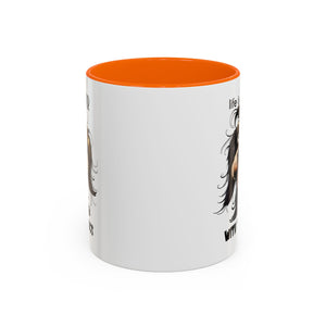 Life is Better with Dogs Coffee Mug - Cute Dog Lover Gift, Animal Themed Mug, Pet Owner Present, Fun Coffee Cup, Gift for Him/Her