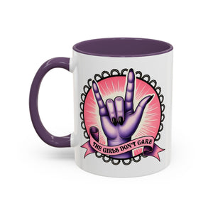 Rock 'n' Roll Accent Coffee Mug - Perfect for Music Lovers, Gift for Her, Unique Office Mug, Fun Coffee Cup, Empowering Gift Idea
