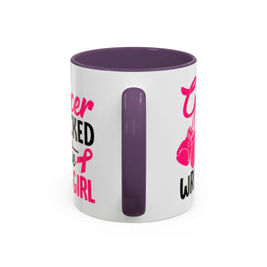 Empowering Cancer Warrior Mug, Coffee Cup for Fighters, Supportive Gift for Cancer Survivors, Inspiration for Awareness Events, [...]