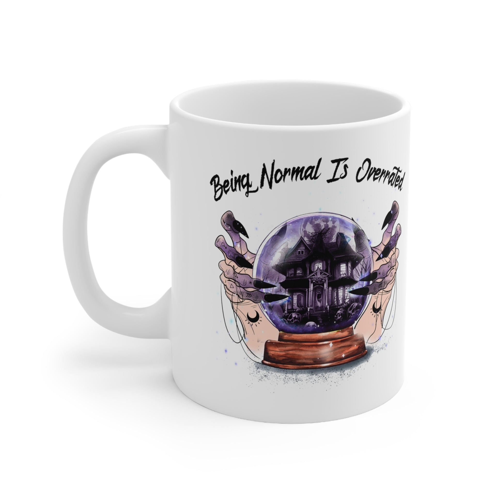 Halloween coffee mug normal is overrated Ceramic Mug 11oz gift for her mom grandma great stocking stuffer