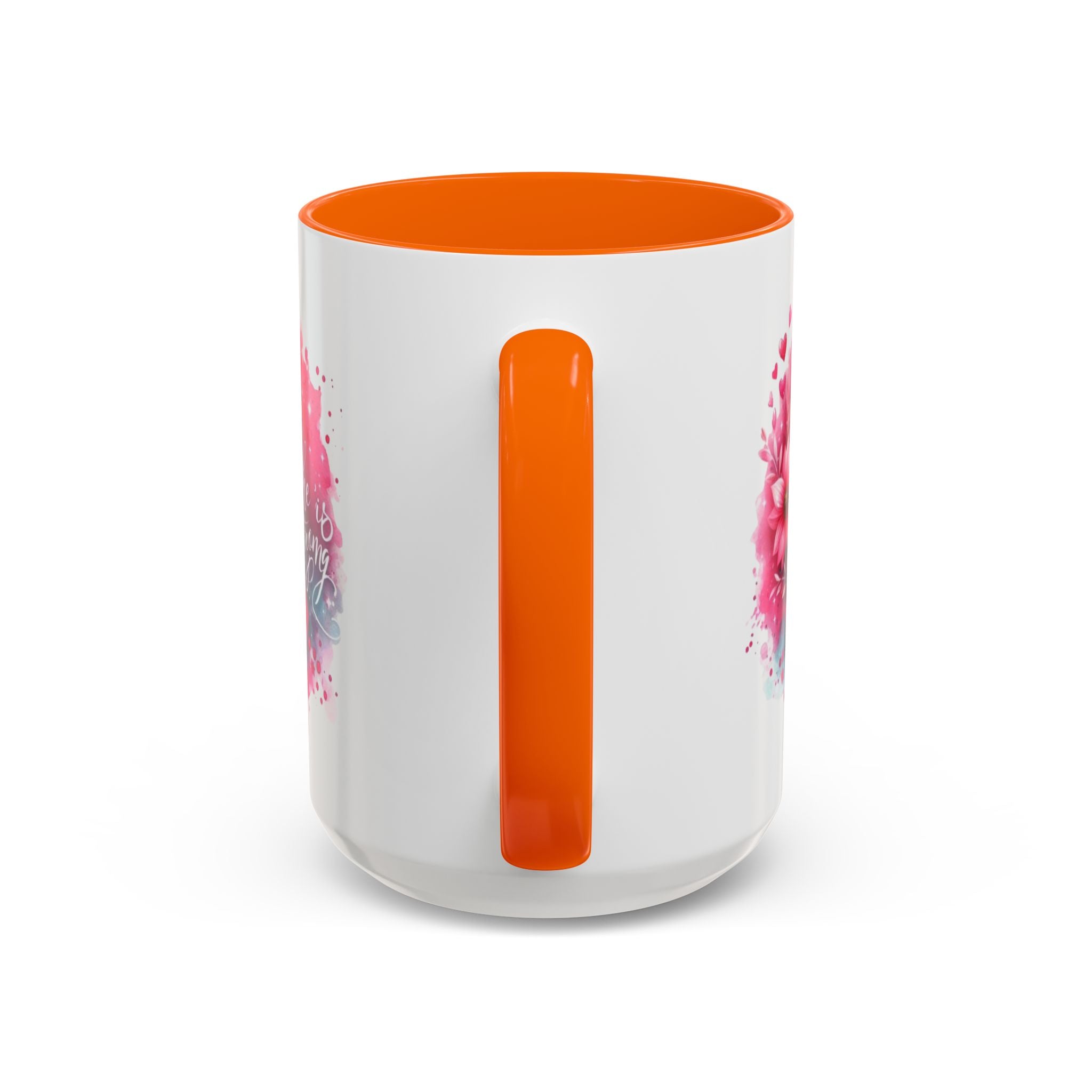 Breast Cancer Awareness Coffee Mug - Inspirational Gift, Motivational Drinkware, Supportive Cup, Pink Ribbon Design, She Is Strong