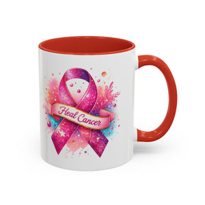 Inspirational Cancer Awareness Mug, Positive Affirmation Cup, Gift for Survivors, Supportive 11oz or 15oz Ceramic