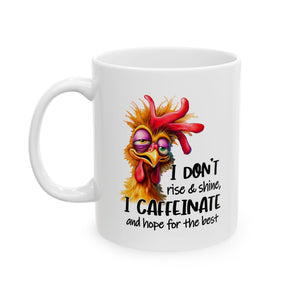 attitude coffee Mug with Fun Quote, Perfect Gift for Friends, Coffee Lover's Cup, Unique Kitchen Decor