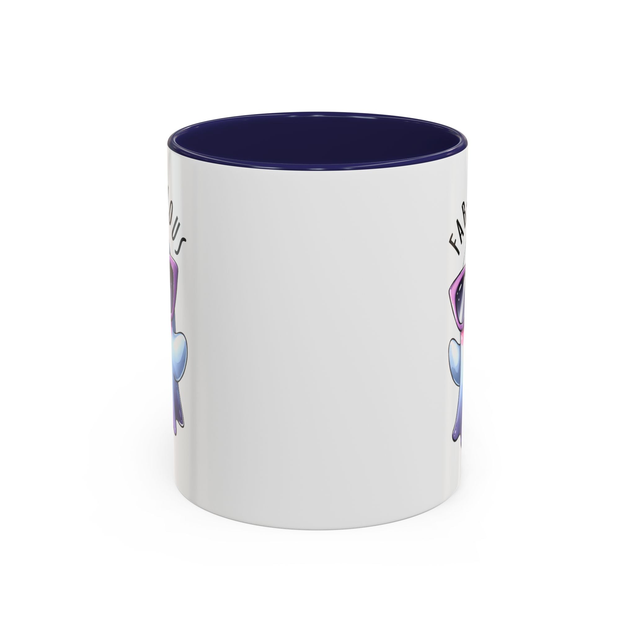 Fab-Boo-Lous Ghost Coffee Mug | Cute Halloween Mug, Fun Gift for Ghost Lovers, Spooky Seasonal Decor, Adorable Tea Cup