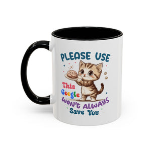 Cute Cat Coffee Mug, Funny Pet Lover Gift,  Kitchen Decor, Perfect for Birthdays, Holidays, Cat Mom Gift, Ceramic Mug