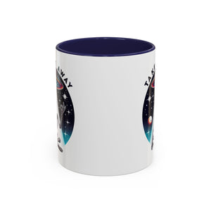 Galactic Skeleton Coffee Mug, Take Me Away Mug, Space-Themed Mug, Unique Gift for alien Lovers, Sci-Fi Cafe Mug