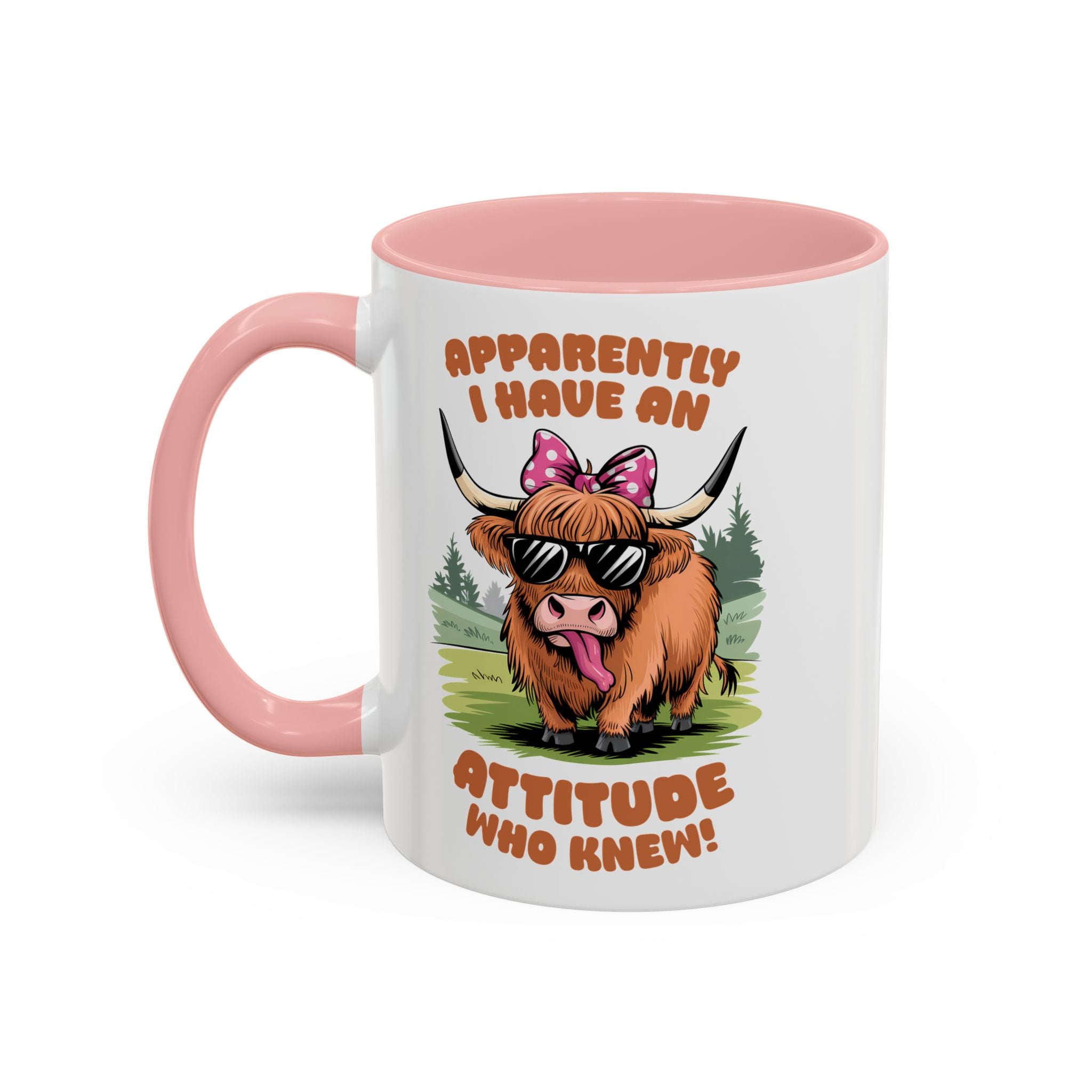 Fun Attitude Coffee Mug - Perfect Gift for Animal Lovers cow farm humor