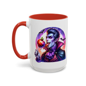 Halloween Vampire Coffee Mug | Spooky Decor, Gift for Monster Lovers, Fall Drinkware, Halloween Party Favor, Unique Caffeine Cup