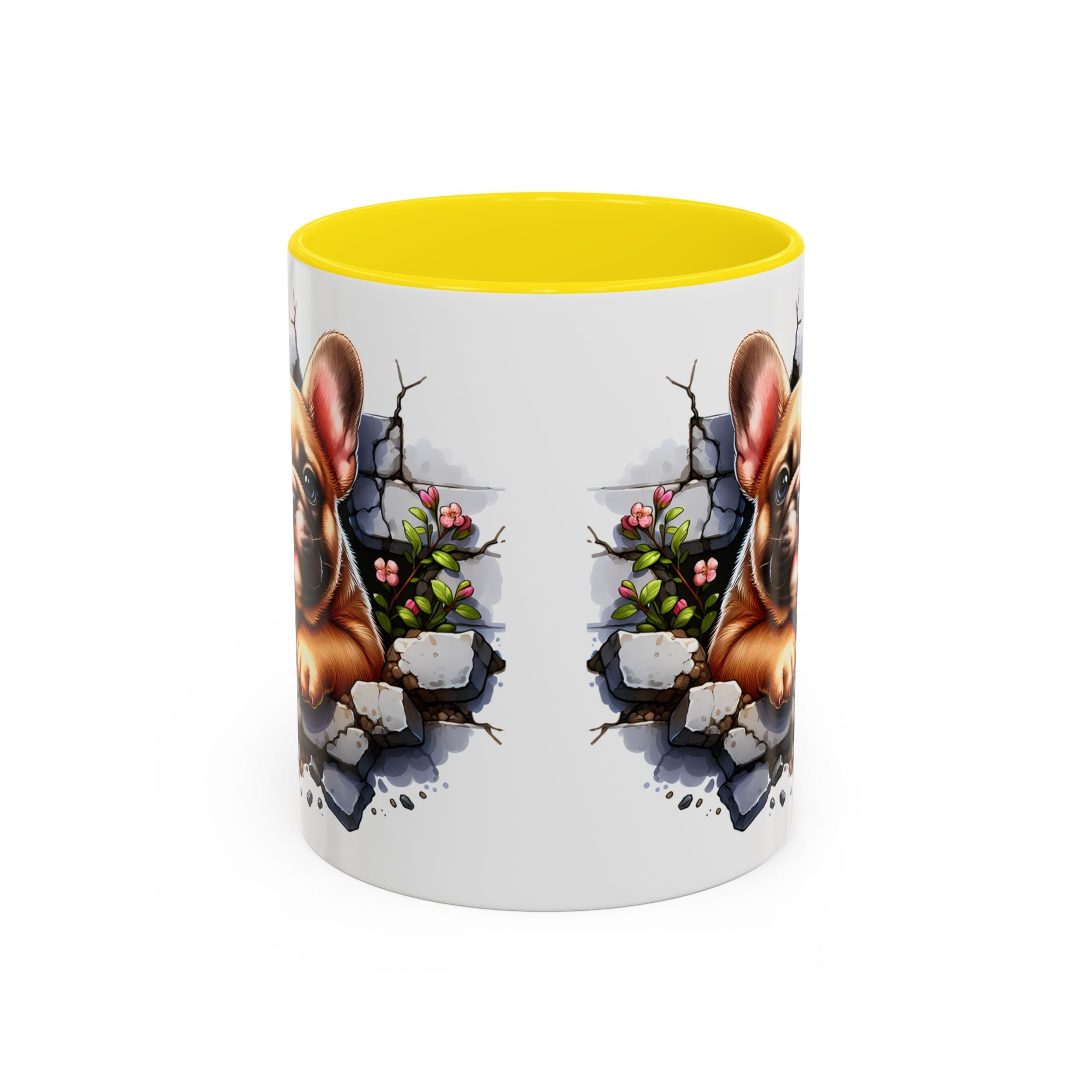Charming Dog-Themed Coffee Mug, Perfect for Pet Lovers, Gift for Dog Owners, Cute French Bulldog Art, Ideal for Birthdays and Holidays