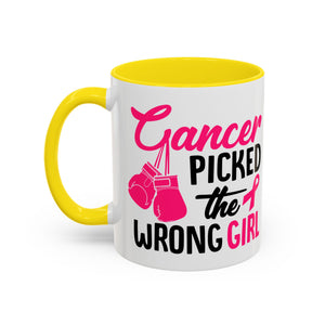 Empowering Cancer Warrior Mug, Coffee Cup for Fighters, Supportive Gift for Cancer Survivors, Inspiration for Awareness Events, [...]