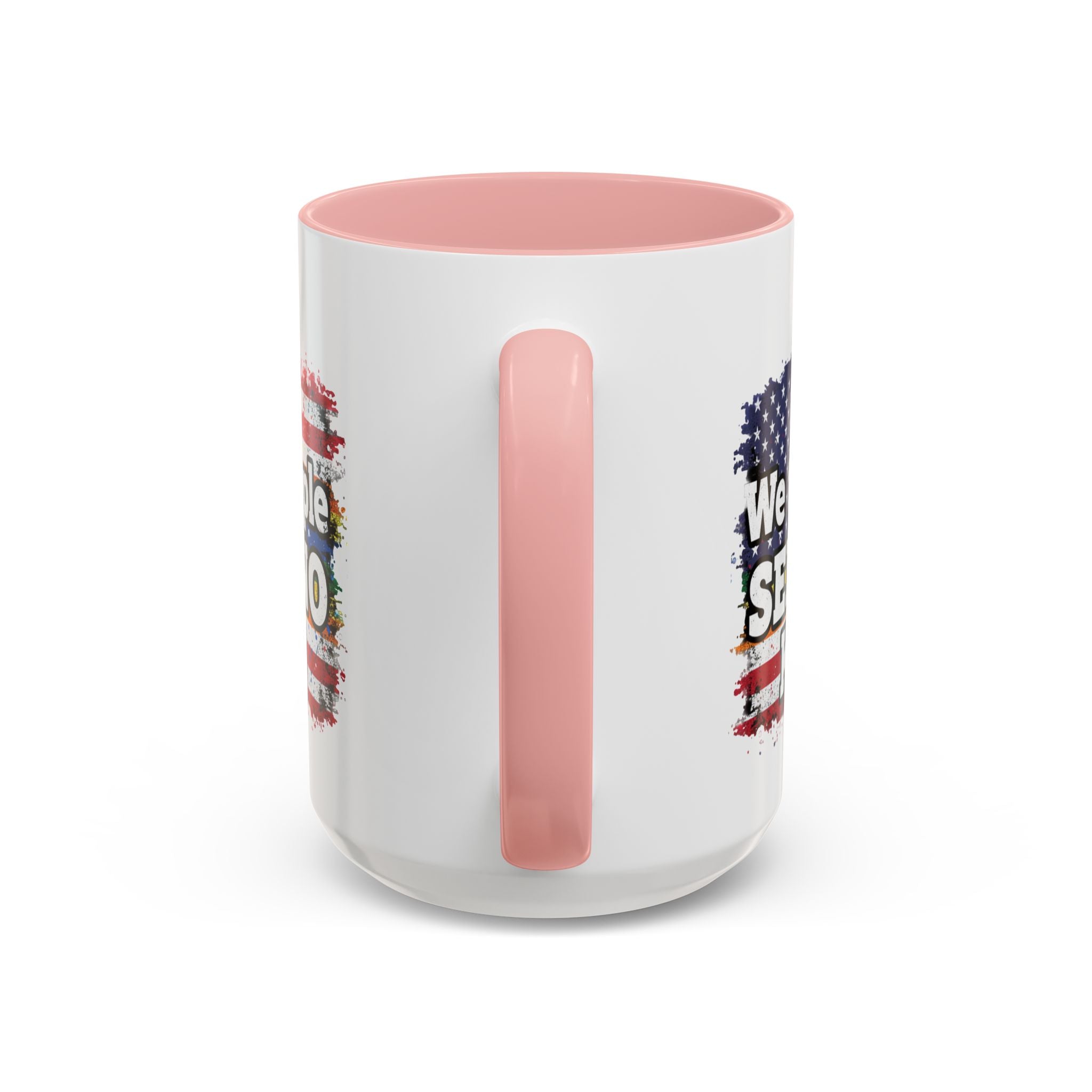 Patriotic Coffee Mug – "We the People Serve No Kings"