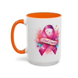 Inspirational Cancer Awareness Mug, Positive Affirmation Cup, Gift for Survivors, Supportive 11oz or 15oz Ceramic