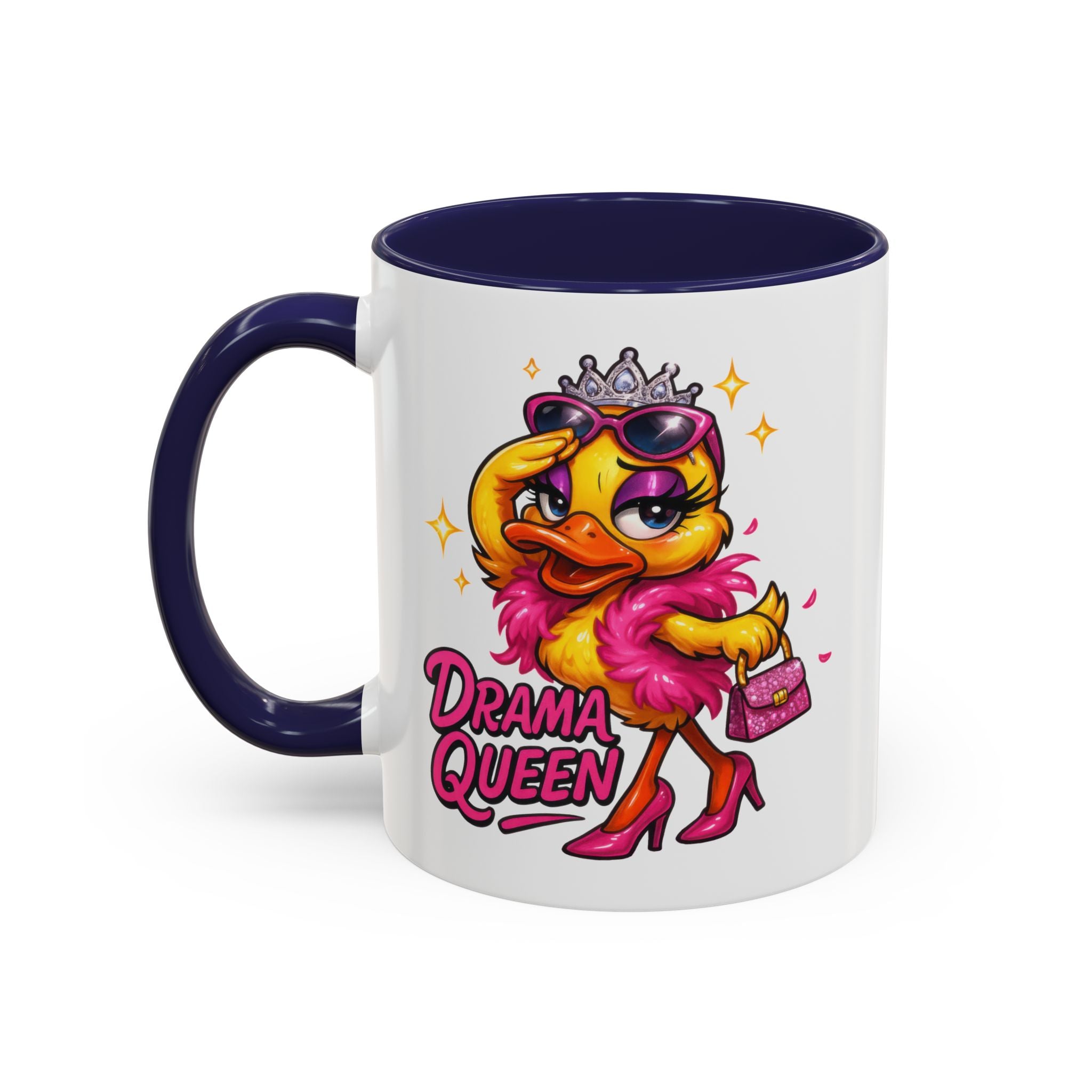 Drama Queen Coffee Mug, Funny Mug for Her, Gift for Drama Lovers, Sassy Office Mug, Unique Present for Birthdays
