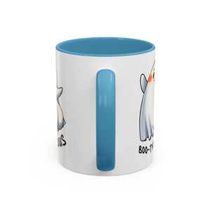 Cute Ghost Coffee Mug, Halloween Mug, Boo-tiful Gift, Funny Coffee Cup, Spooky Drinkware, Ghost Lovers Gift