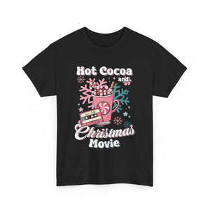 hot cocoa and christmas movie Unisex Heavy Cotton Tee