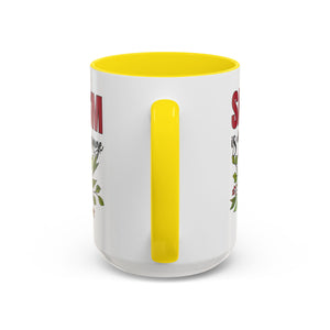 Sarcasm Floral Accent Coffee Mug - 11oz & 15oz funny