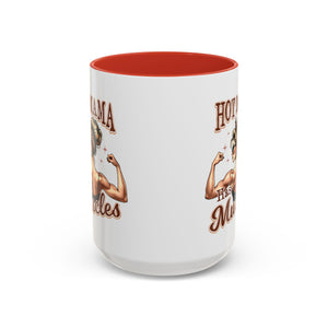 Hot Mama Coffee Mug: Empowerment, Gifts for Moms, Fitness Lovers, Best Friend, Funny Gift, Occasions: Birthdays, Holidays