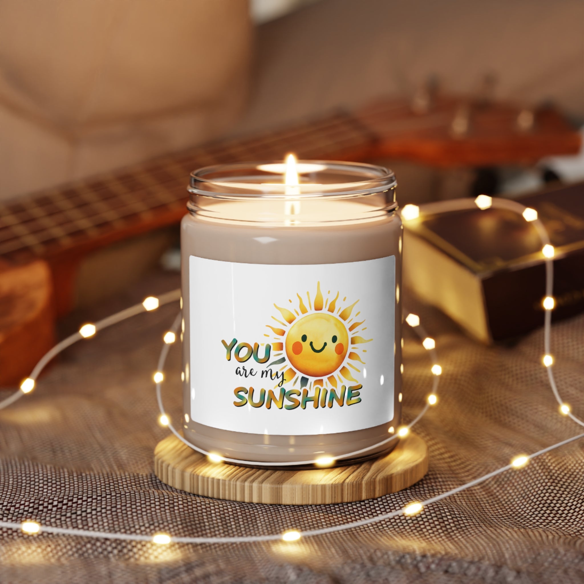 You are my sunshine Scented Soy Candle, 9oz you are my sunshine