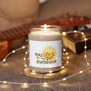 You are my sunshine Scented Soy Candle, 9oz you are my sunshine