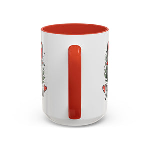 Mama's Accent Coffee Mug | Baseball & Heart Design | Gift for Mom, Mother's Day, Birthday, Coffee Lovers, Baseball Fans