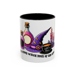 Halloween good witch Accent Coffee Mug (11, 15oz)