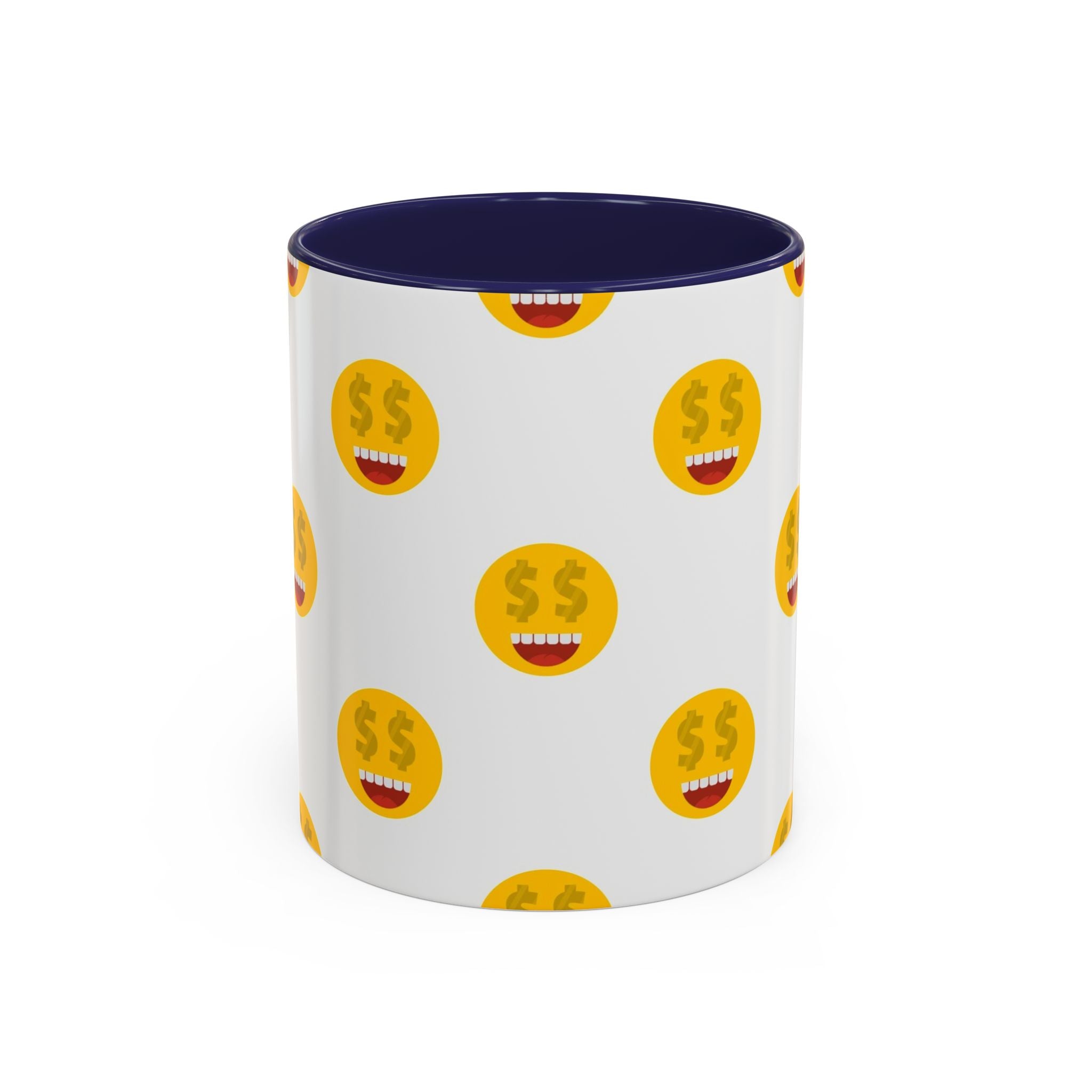 Smiles and dollars Accent Coffee Mug (11, 15oz)