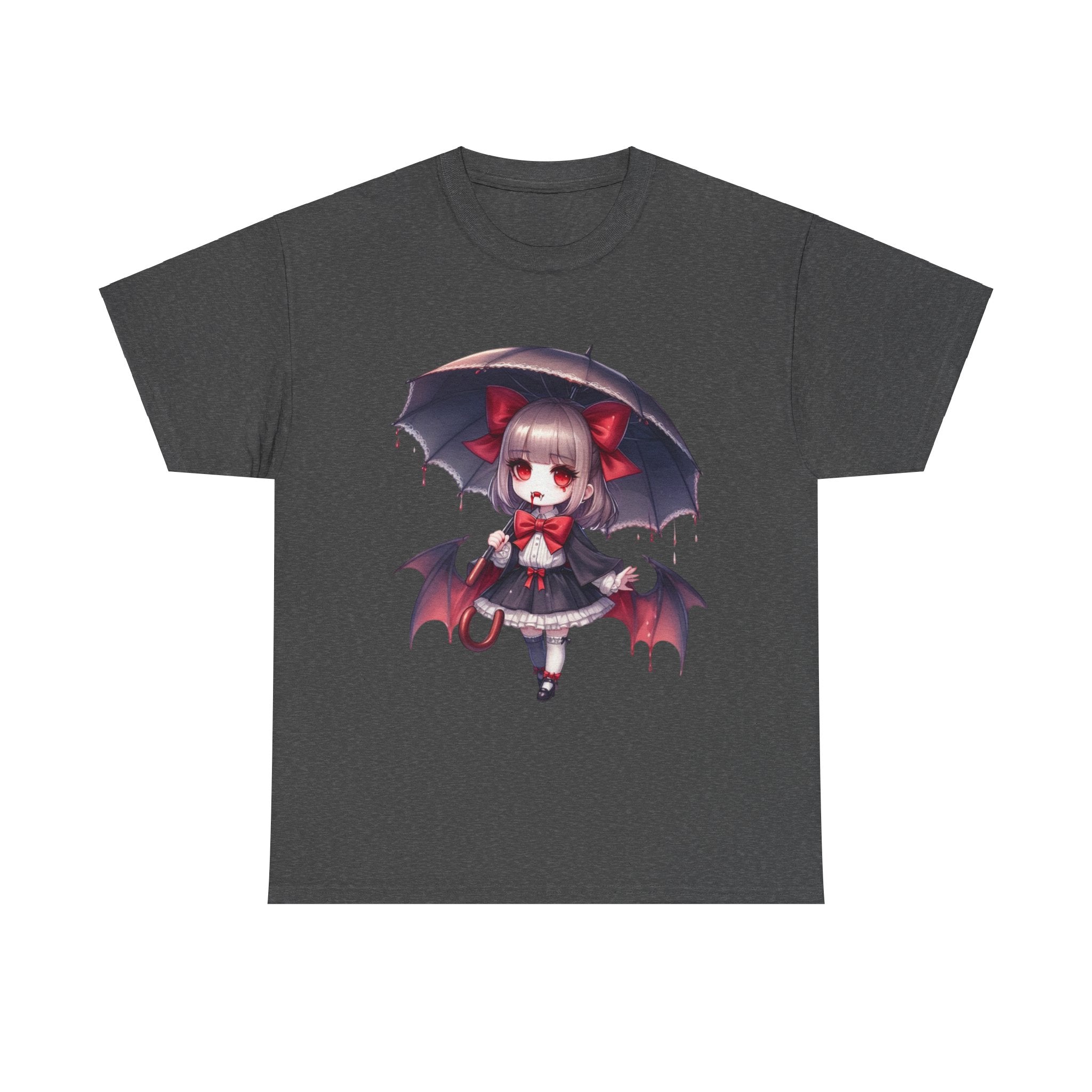 vampire girl horror Unisex Heavy Cotton Tee men women png31