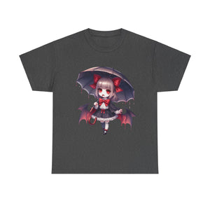vampire girl horror Unisex Heavy Cotton Tee men women png31