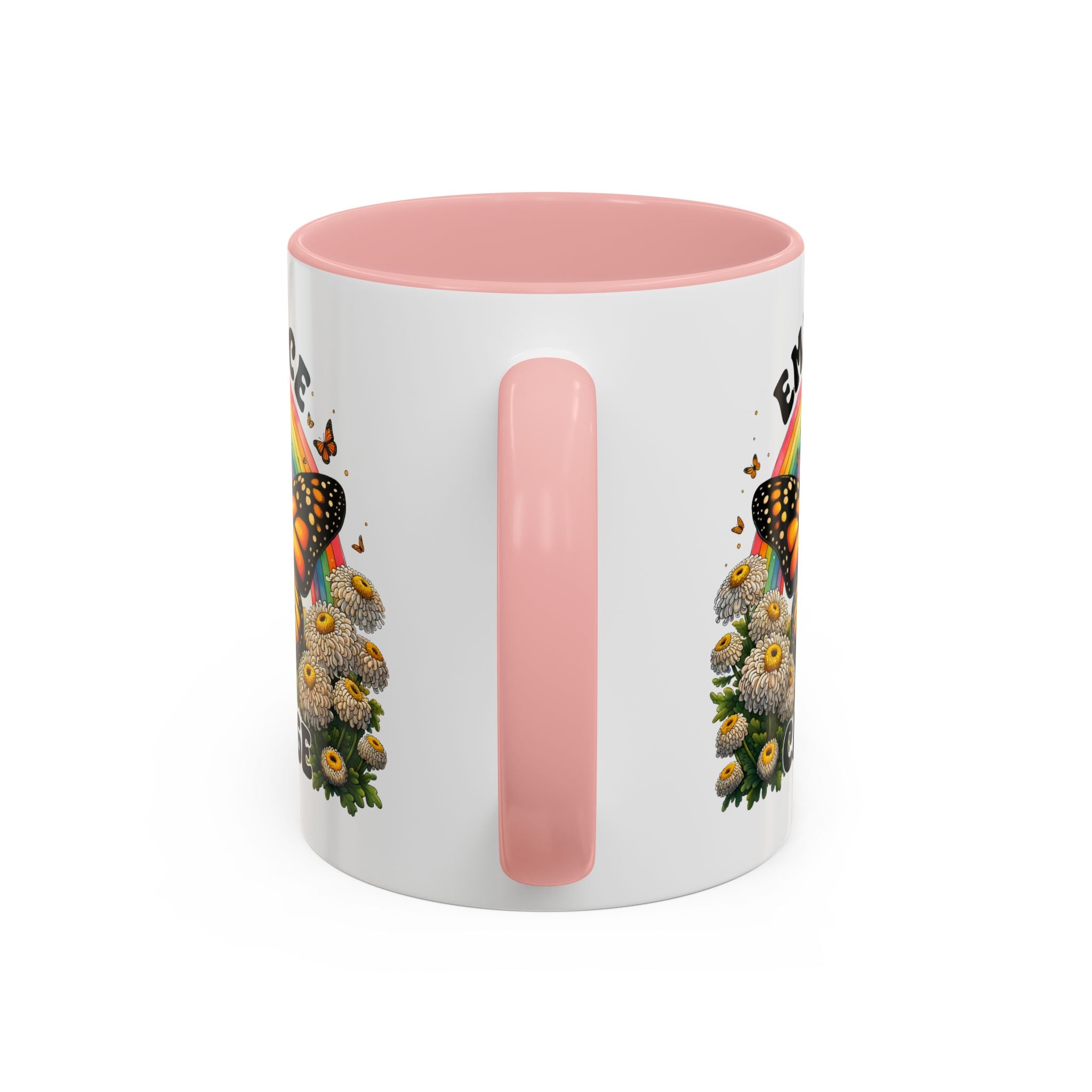 Embrace Change Butterfly Coffee Mug – Inspirational Gift for Nature Lovers