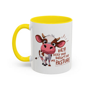 Funny Cow Coffee Mug – Perfect Gift for Farmers, Cow Lovers, Humor Fans, Cute Kitchen Decor, Office Coffee Cup