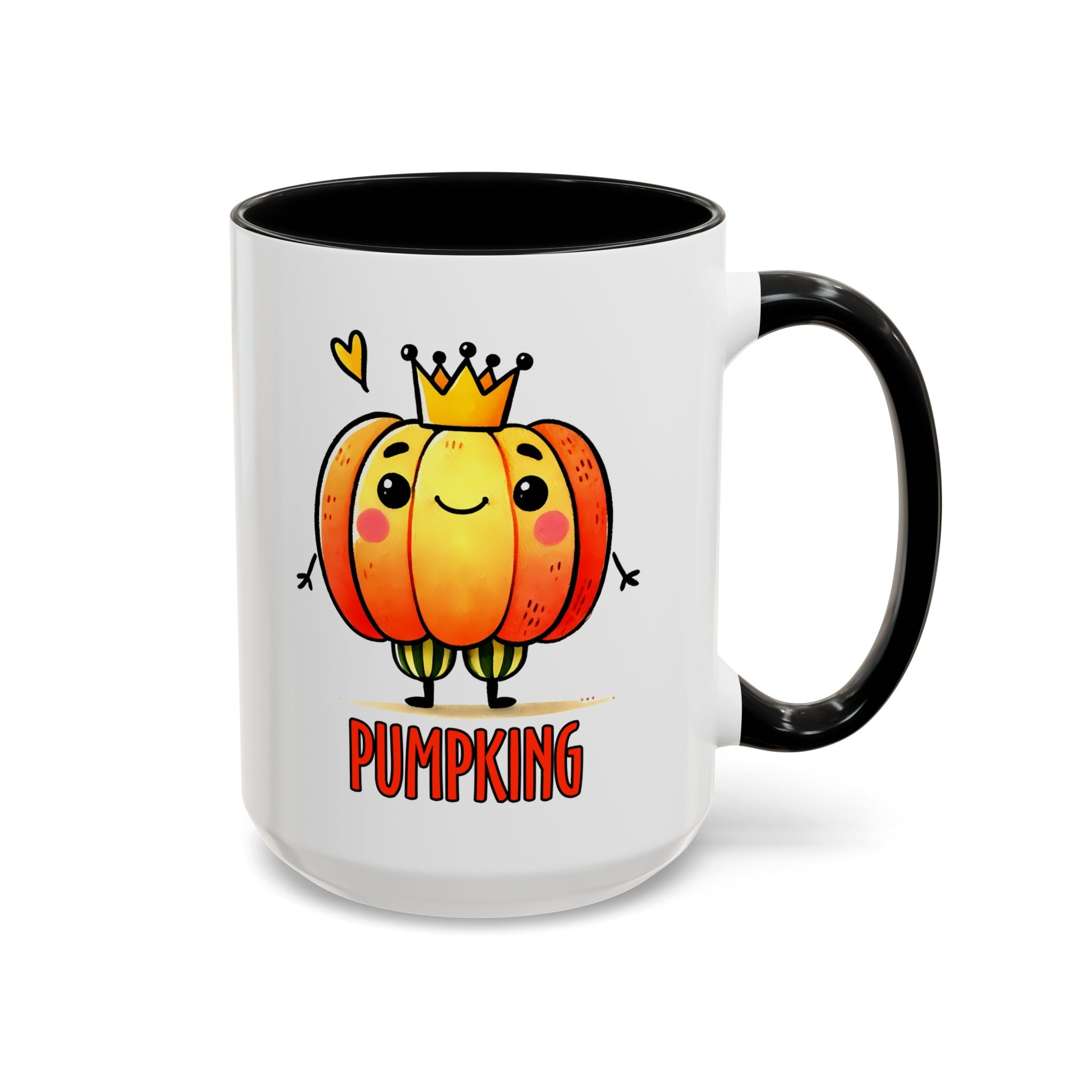 Pumpkin King Coffee Mug, Cute Mug for Fall, Halloween Decor, Gift for Pumpkin Lovers, Funny Holiday Mug, Fun Kitchenware