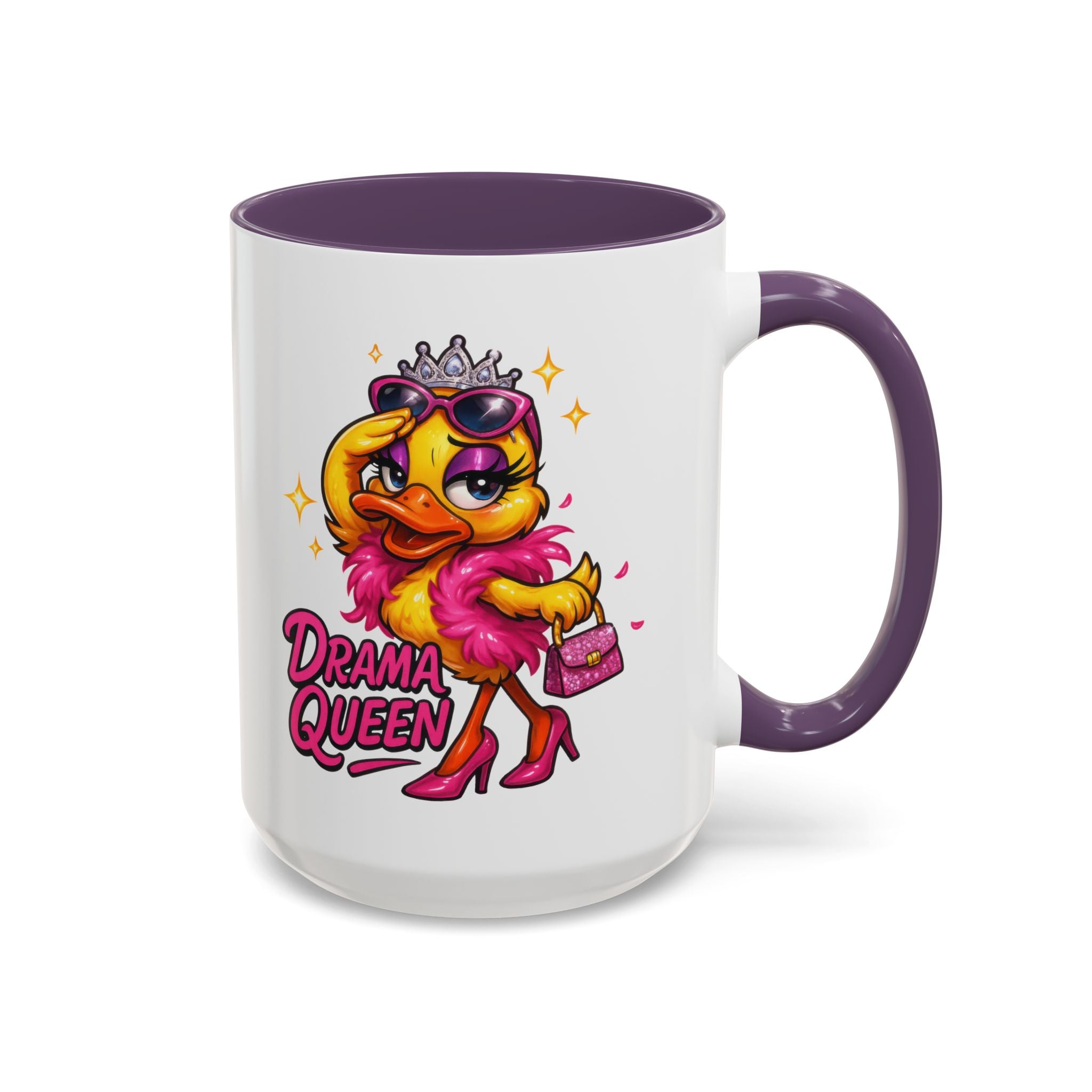 Drama Queen Coffee Mug, Funny Mug for Her, Gift for Drama Lovers, Sassy Office Mug, Unique Present for Birthdays