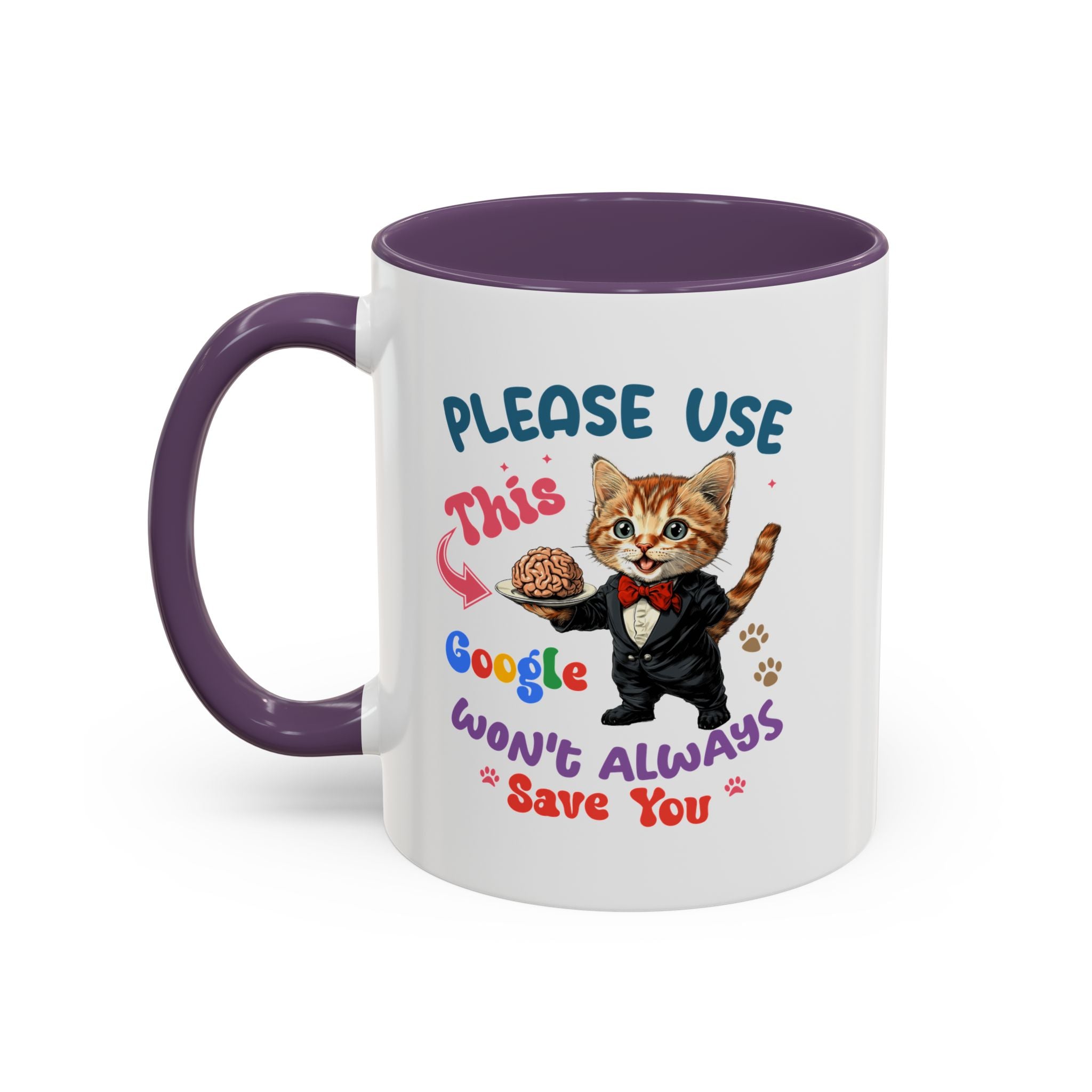 fancy sarcasm Cat Coffee Mug, Funny Cat Mug, Gifts for Cat Lovers, Unique Coffee Cup,