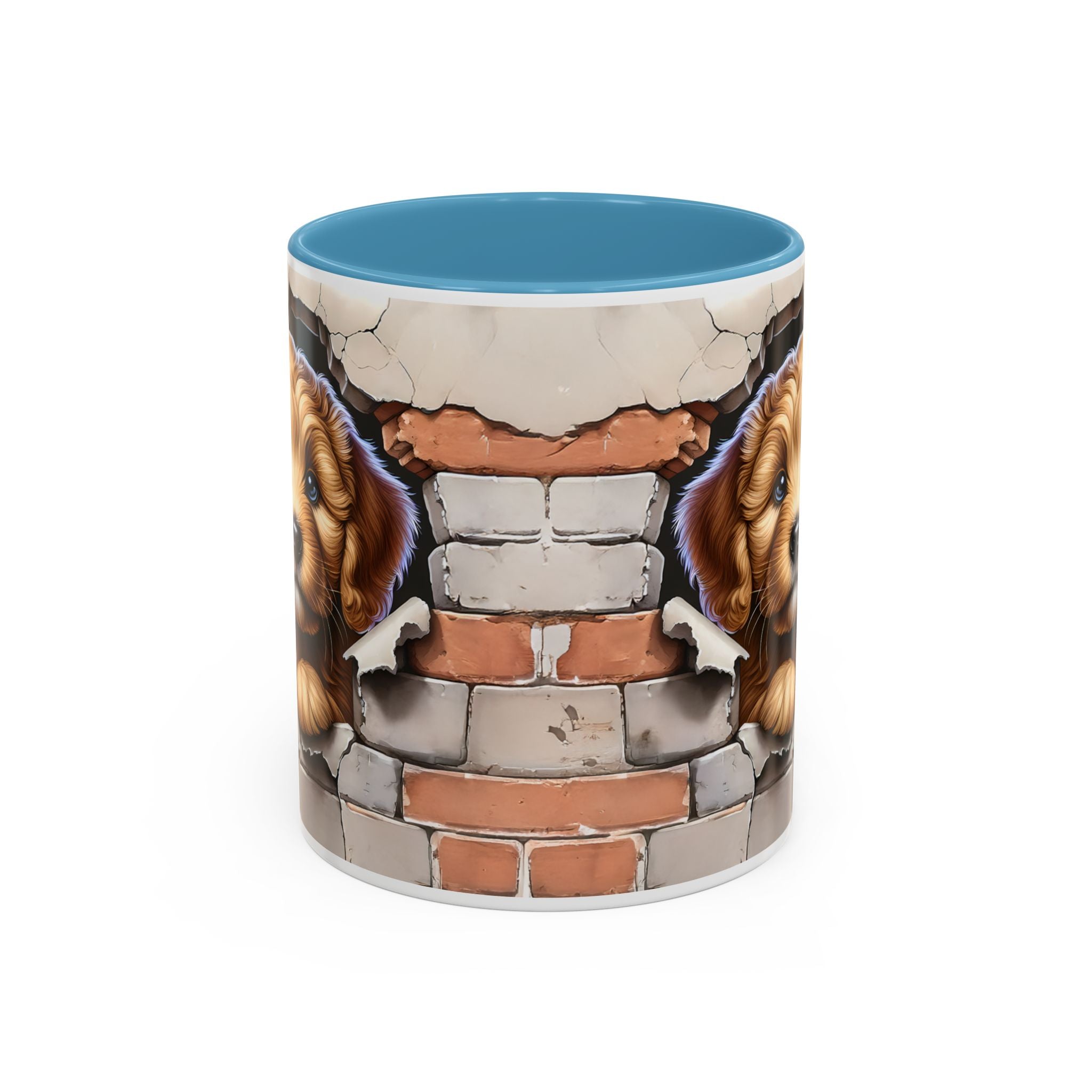 Cute Dog Accent Coffee Mug - Perfect Gift for Pet Lovers, Animal Lovers, Home Decor, Coffee Lovers, Unique Kitchenware