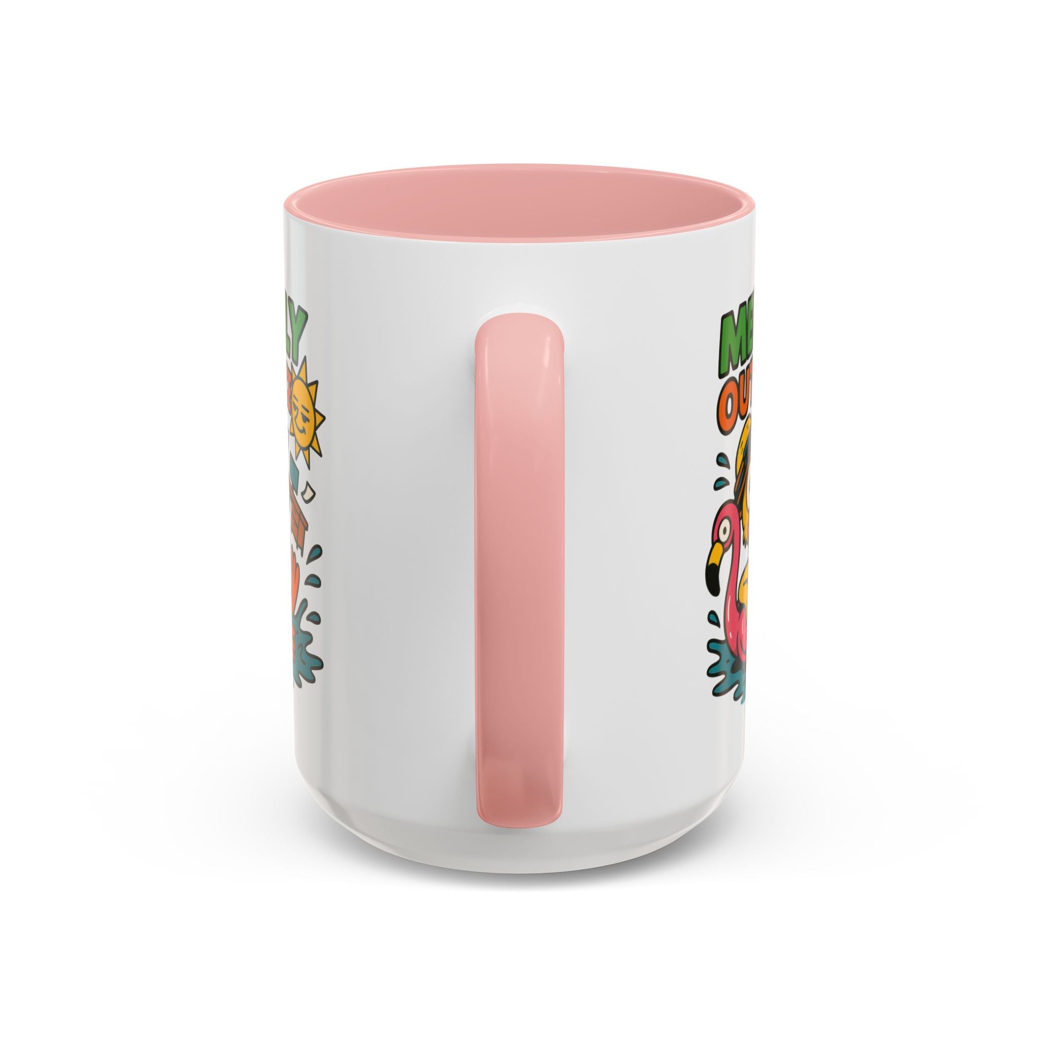 Fun Summer Coffee Mug, Quirky Gift for Beach Lovers, Office Humor Mug, Relaxation, Vacation, Cute Animal Design