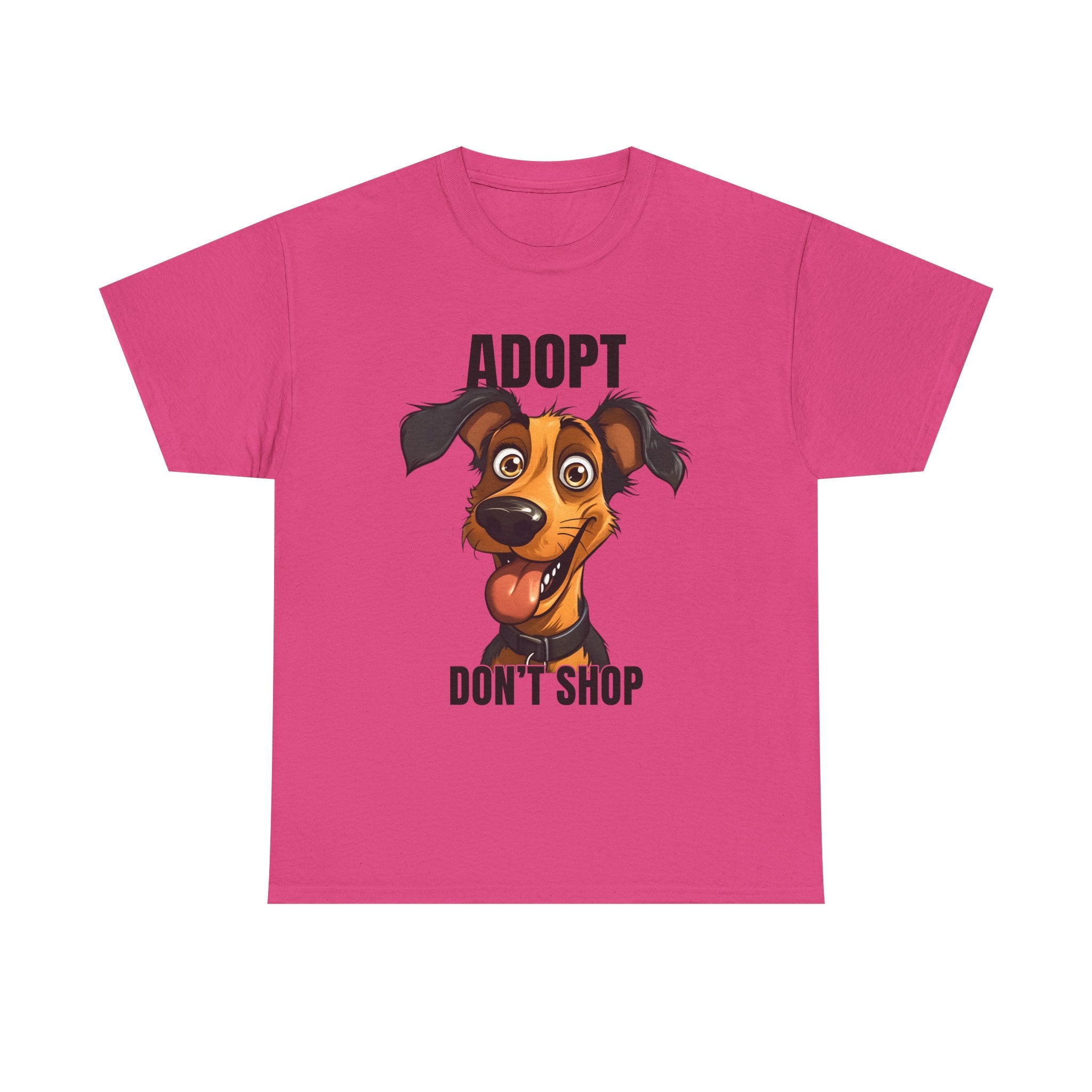 Funny Dog Adoption Tee, Unisex Tee, Pet Lover Gift, Animal Rescue Shirt, Dog Lover Apparel, Adopt Don't Shop Tee