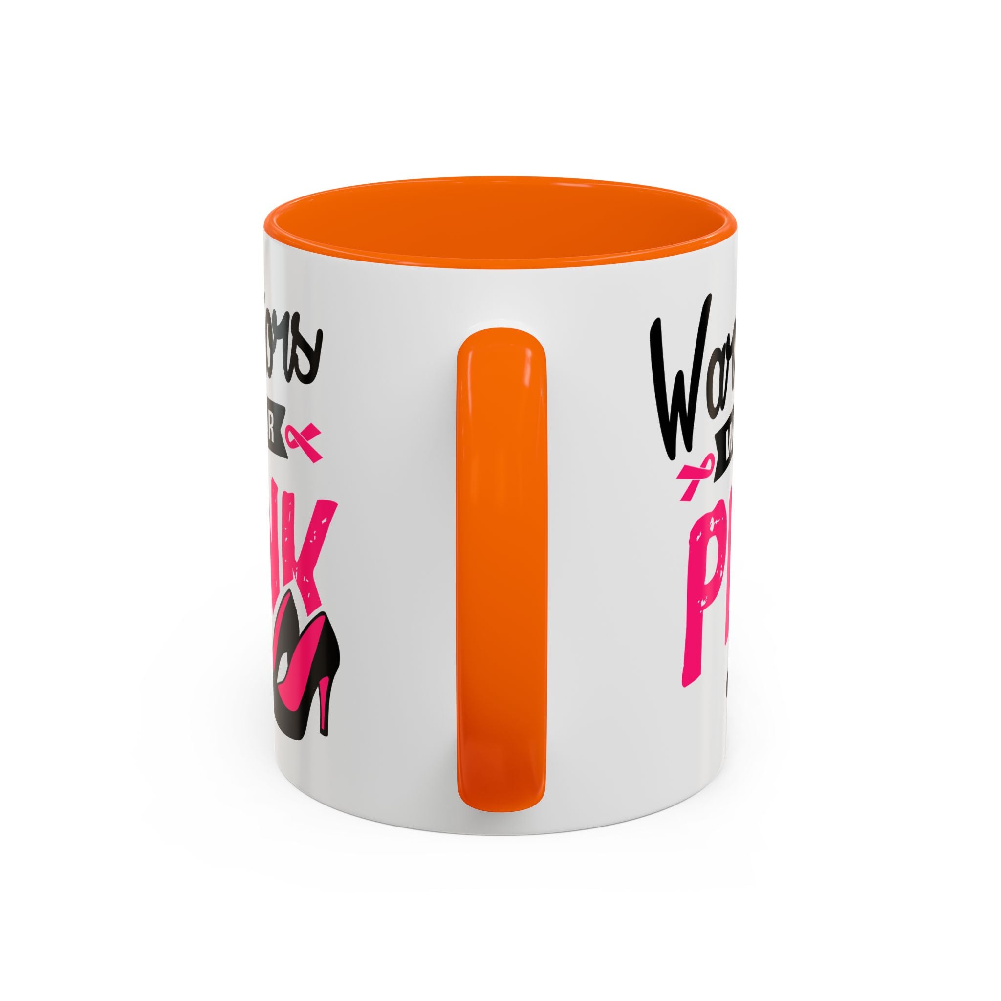 Breast Cancer Awareness Coffee Mug, Inspirational Gift, Warrior Mug, Pink Ribbon Awareness, Supportive Beverage Cup