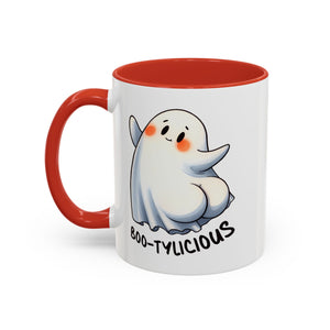 Cute Ghost Coffee Mug, Halloween Mug, Boo-tiful Gift, Funny Coffee Cup, Spooky Drinkware, Ghost Lovers Gift