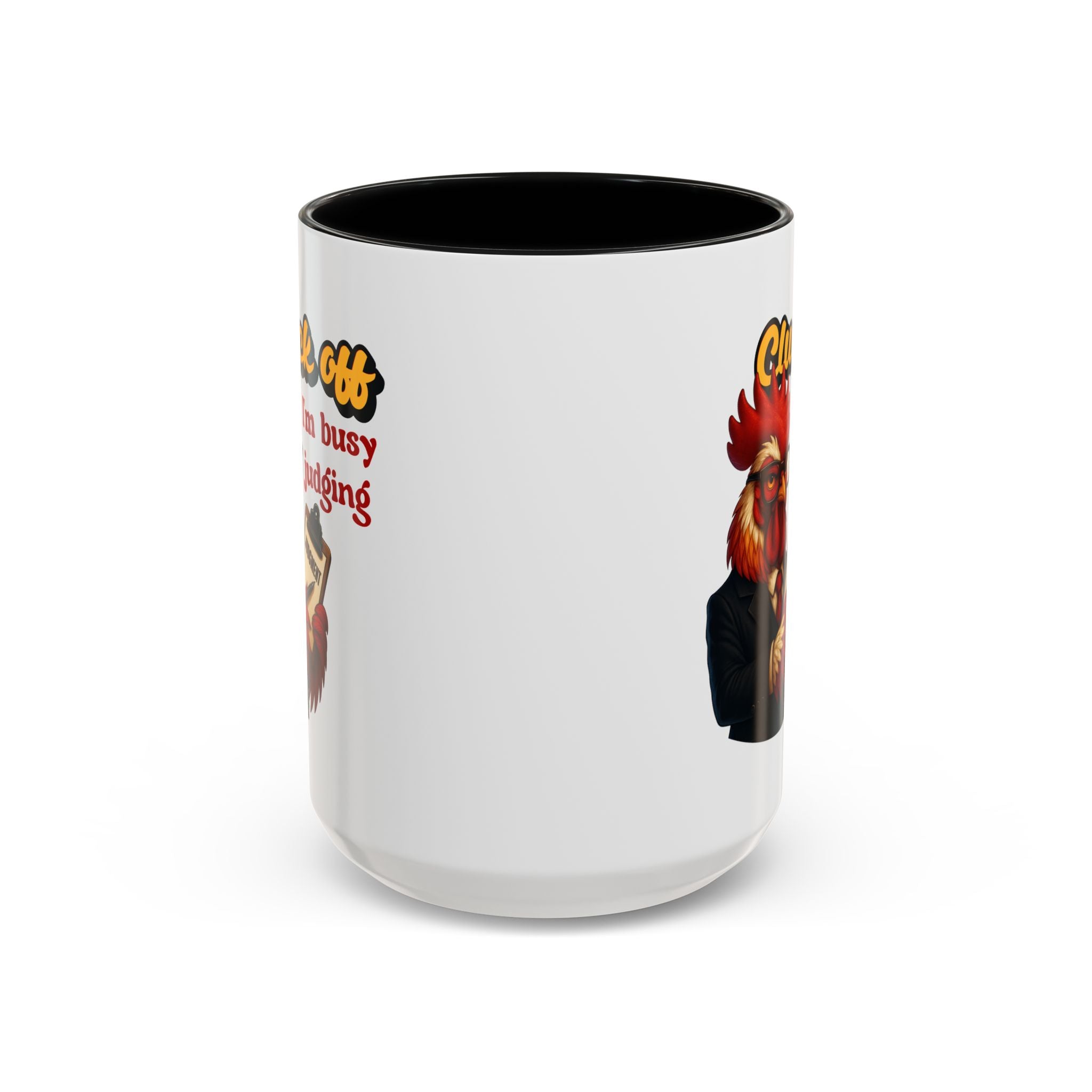 Funny Cluck Off Coffee Mug - Perfect for Chicken Lovers, Gag Gifts, Office Humor, and Birthdays