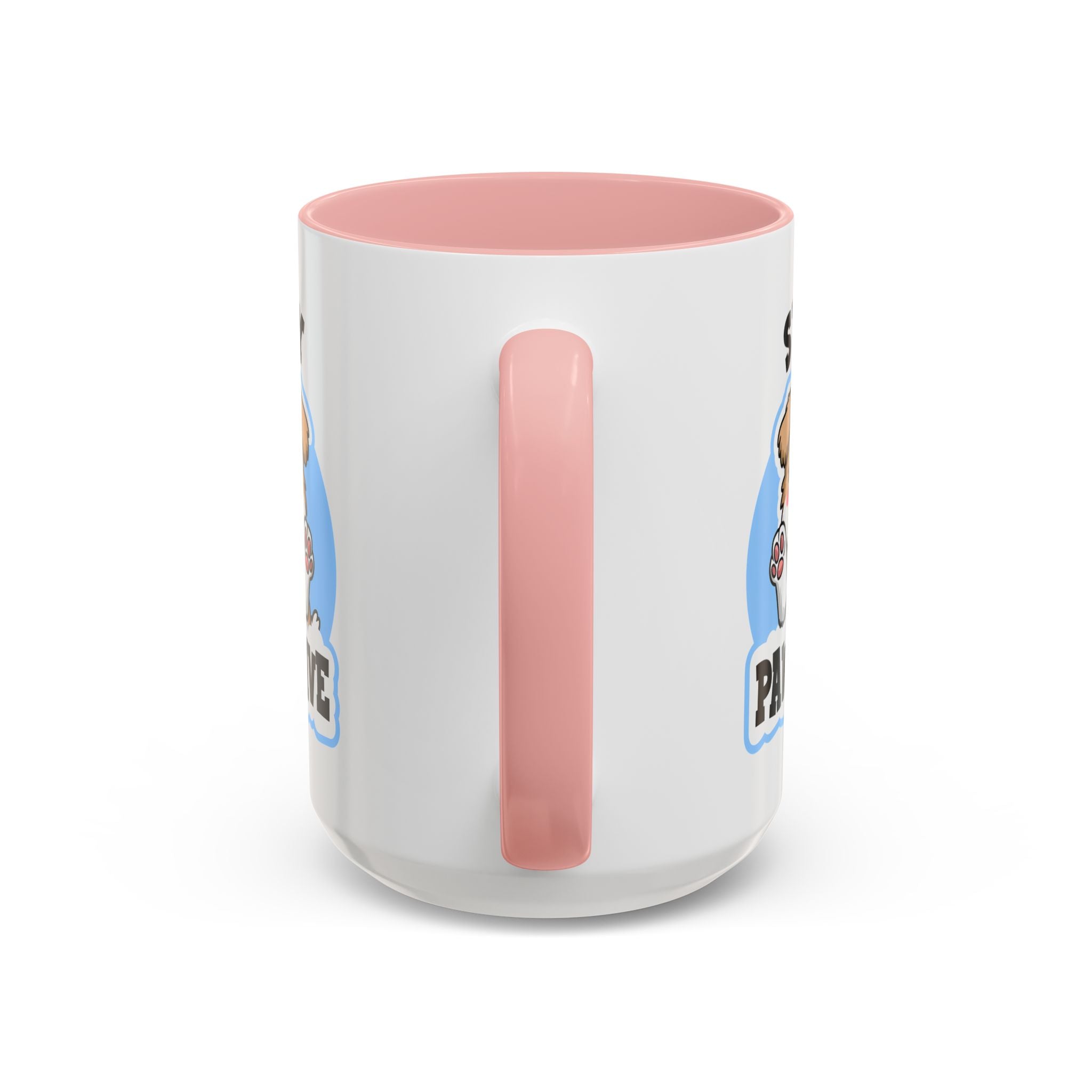 Cute Stay Pawsitive Coffee Mug - Perfect Gift for Dog Lovers mental health