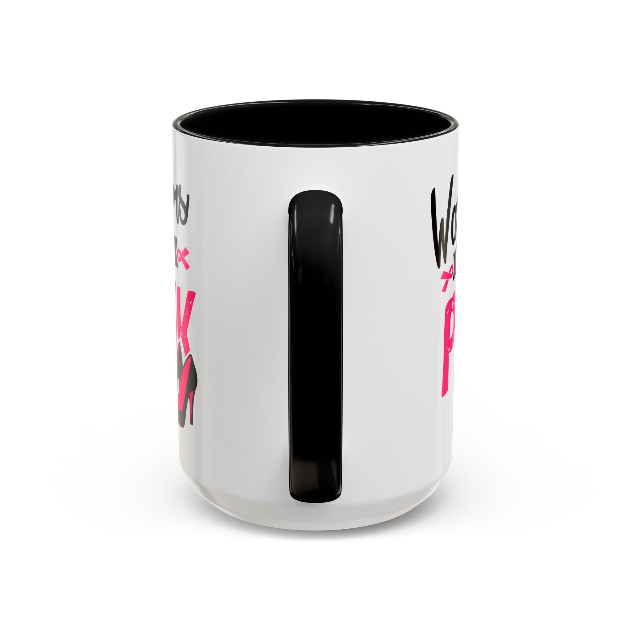Breast Cancer Awareness Coffee Mug, Inspirational Gift, Warrior Mug, Pink Ribbon Awareness, Supportive Beverage Cup