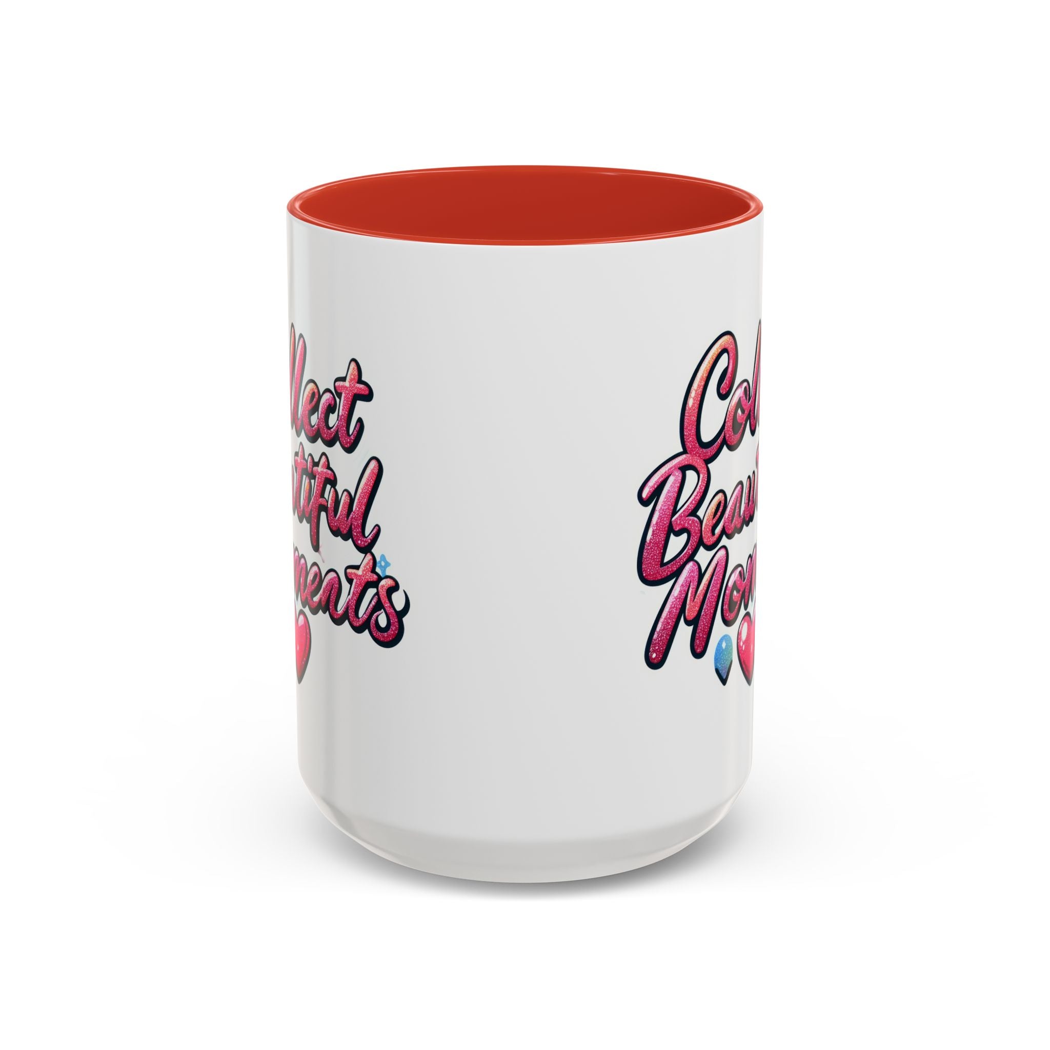 Collect Beautiful Moments Coffee Mug - 11oz & 15oz positive vibe love heart cup