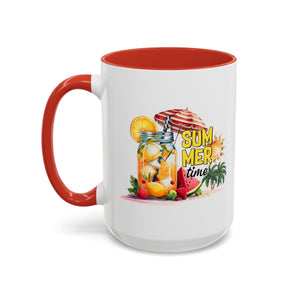 Summer Vibes Coffee Mug - 11 & 15oz - Perfect for Hot Days! free shipping