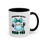 Fitness Motivation Coffee Mug, Workout Gift, Gym Decor, Boo-Tee Lover's Cup, Cute Ghost Mug