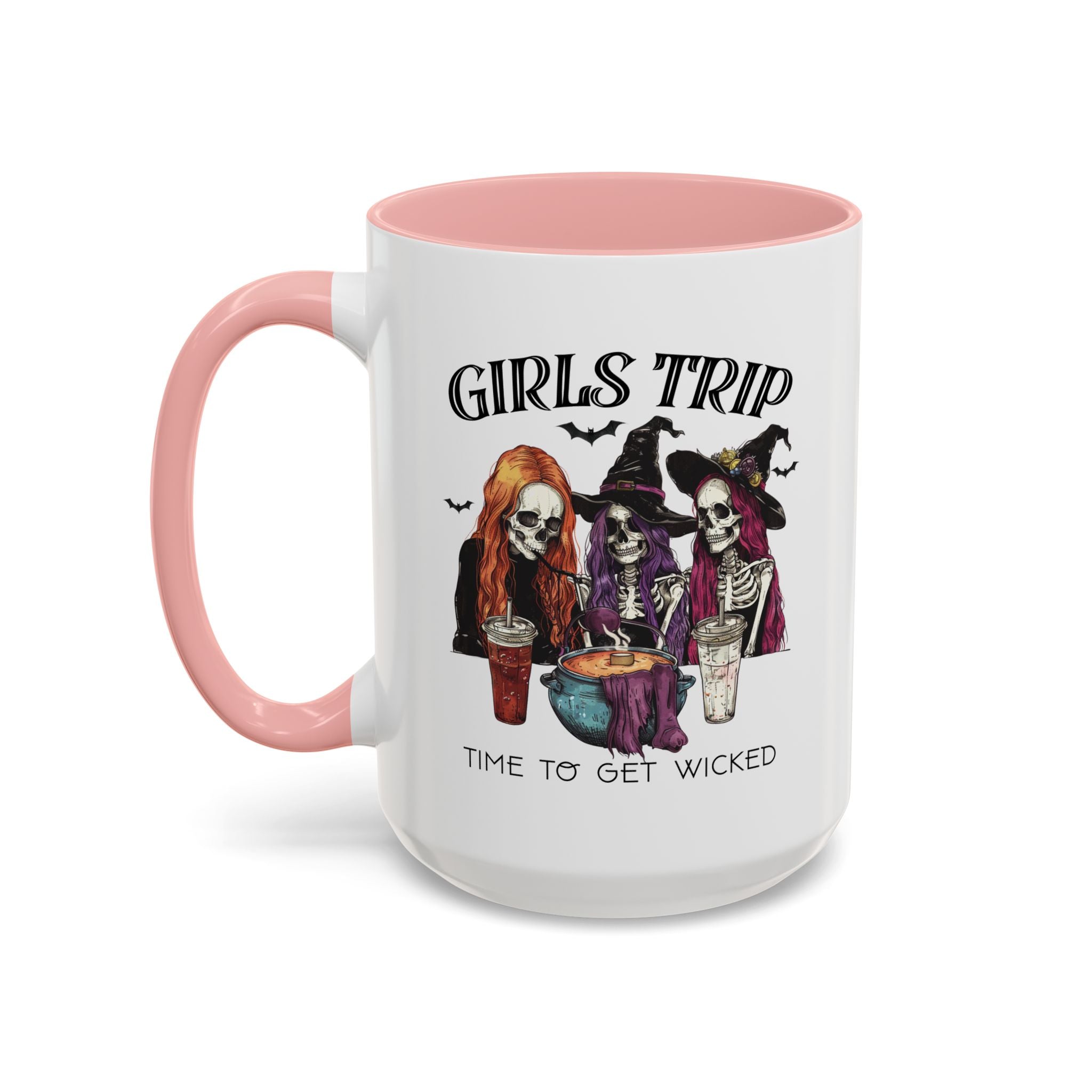 Wicked Girls Trip Coffee Mug, Halloween Gift, Spooky Vibes, Friends Gatherings, Witchy Decor, Fun Drinking Mug